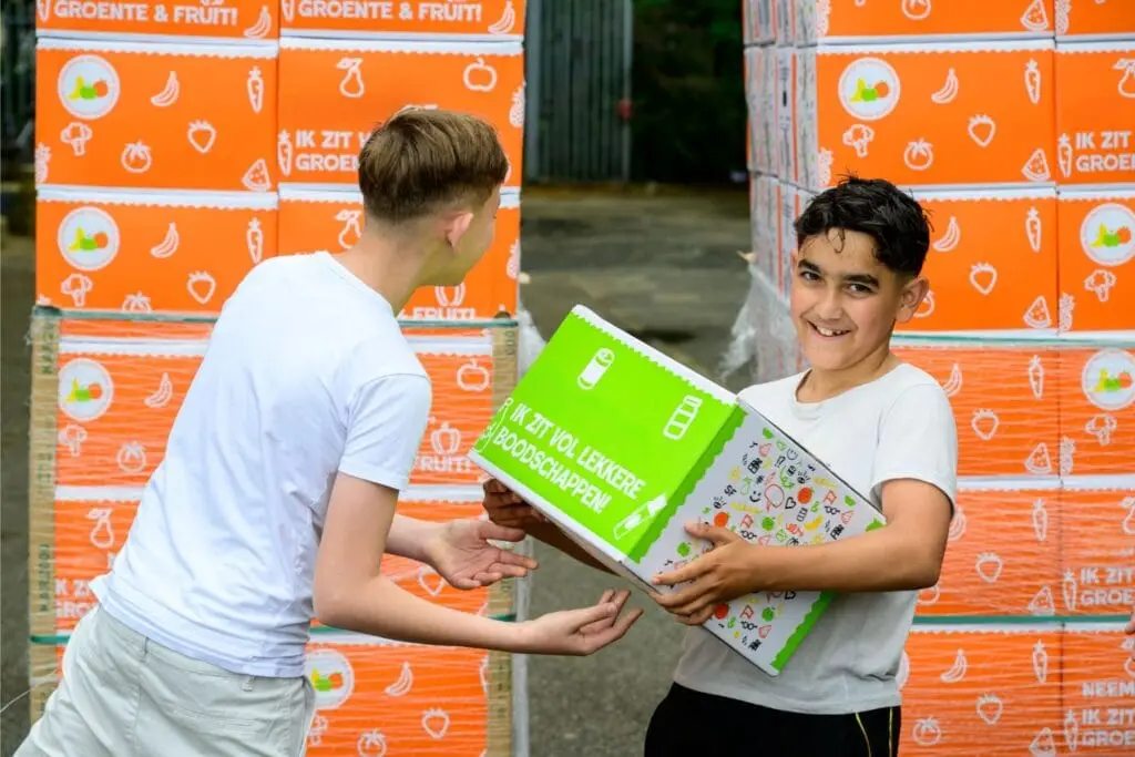 Zomerpakket jongens met doos